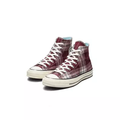 CONVERSE CHUCK 70 PLAID HIGH TOP