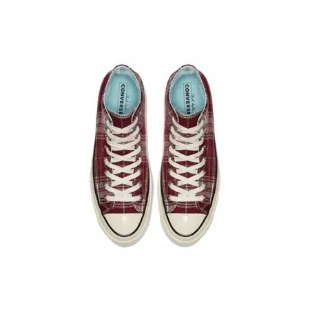 CONVERSE CHUCK 70 PLAID HIGH TOP